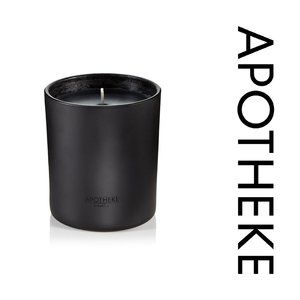 Apotheke Black Charcoal Candle, 11 oz